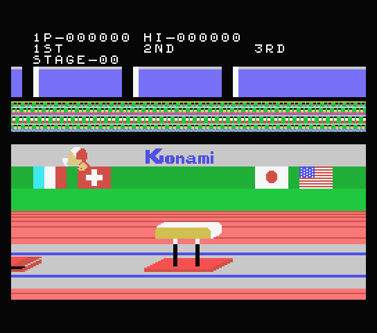 Hyper Sports 1 screenshot 2 for MSX